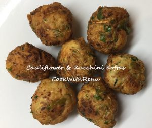 Cauliflower & Zucchini Koftas
