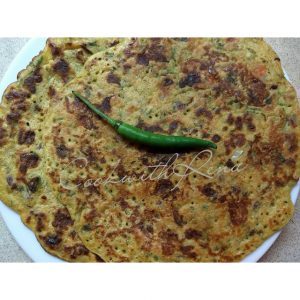 Tomato Omelette / Besan Chila (Pancake)