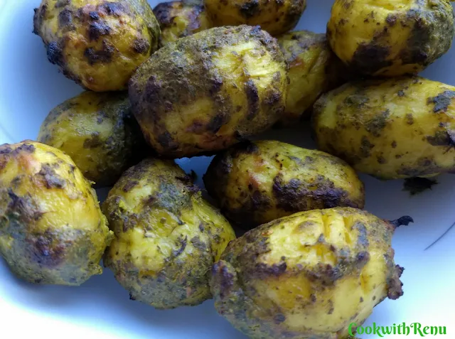Oven Roasted Potatoes in a bowl