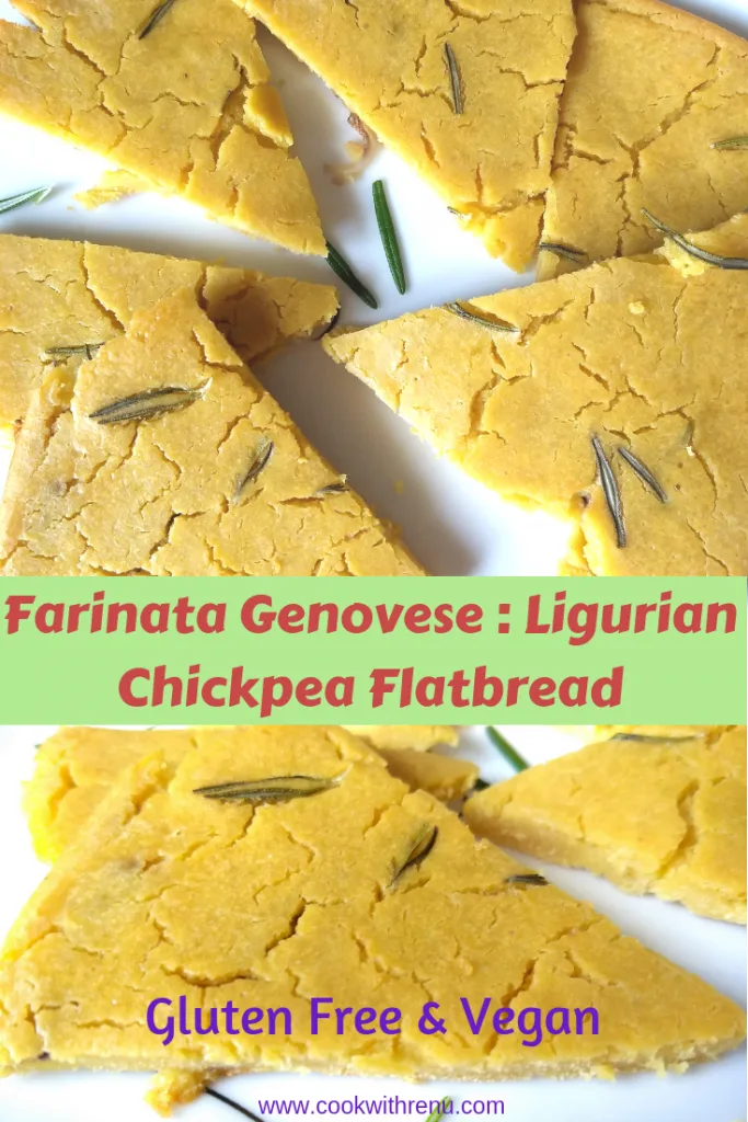 Farinata Genovese : Ligurian Chickpea Flatbread