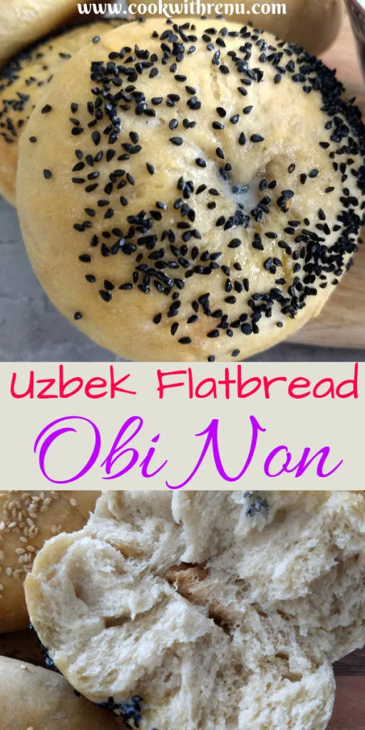 Uzbek Flatbread - Obi Non