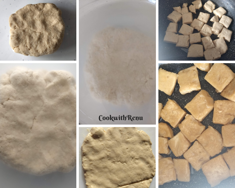 Chakki ki Sabji | Ate ki Sabji (Tangy and spicy gravy with Whole wheat flour Dumplings)