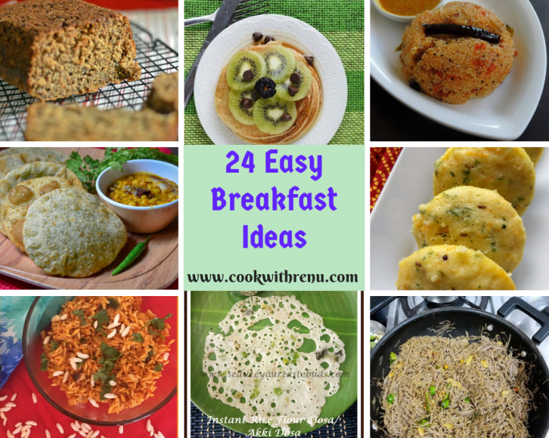 Roundup of 24 Easy Breakfast Ideas