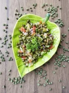 Green Chickpea Salad