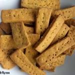 Baked Chickpea Crackers