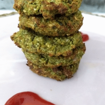Vegan Baked Oats and Vegetable Bites
