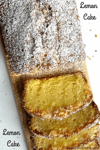 4 Ingredient Lemon Cake (No Butter, Oil or Milk) - Kirbie's Cravings