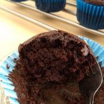 Eggless Whole Wheat Chocolate Cupcakes (With vegan Option)