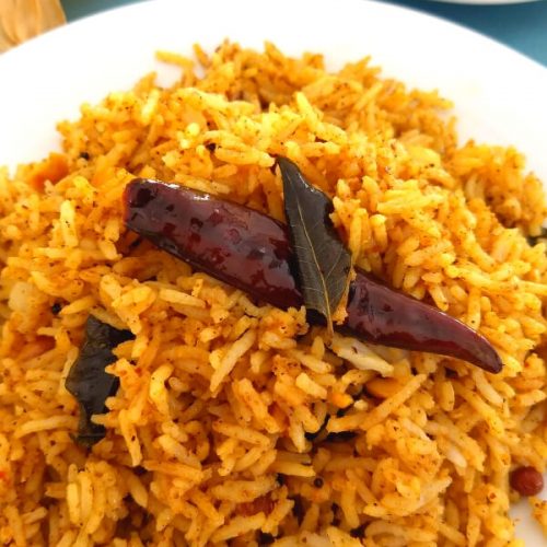 Puliyodharai |Tamarind Rice