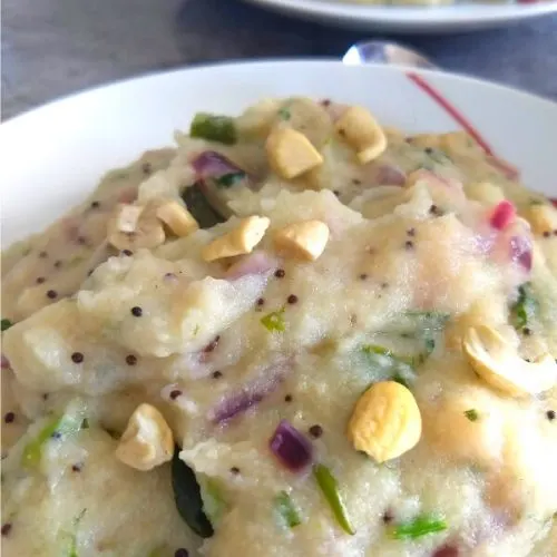 Rava Upma (Savory Porridge made from Semolina)