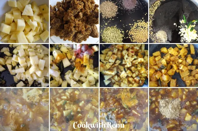 Odia's Sapuri khatta | Pineapple Sweet & Sour Chutney