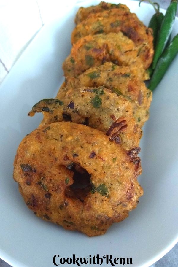 Black-eyed Pea Fritters | Chawali | Lobia Vada