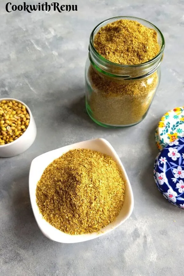 Homemade Coriander Powder with a Twist | Dhania Powder