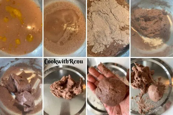 Gluten Free Ragi Mudde is a easy 10 minute wholesome meal, a rich source of Iron and calcium.and uses just 2 main ingredients Ragi, salt and water.
