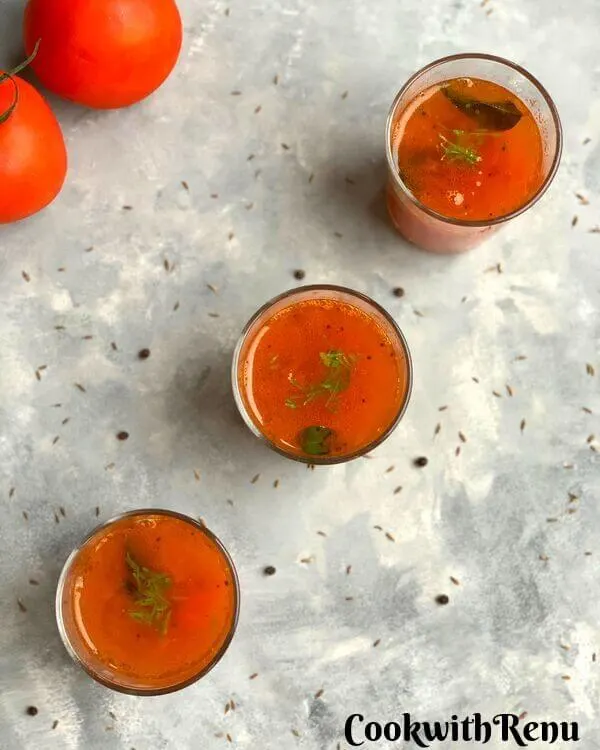 nstant Thakkali Rasam | Instant Tomato Rasam