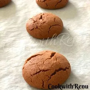 Eggless Jowar Chocolate Cookies (Gluten Free)