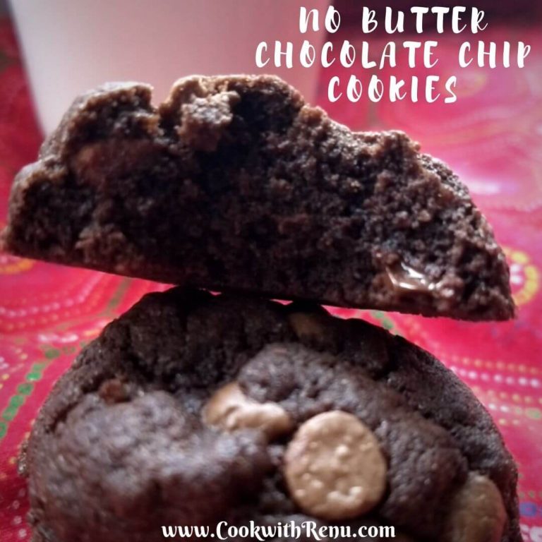No Butter Chocolate Chip Cookies Cook With Renu