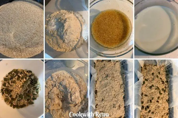 Step by Step pics of making of the bread