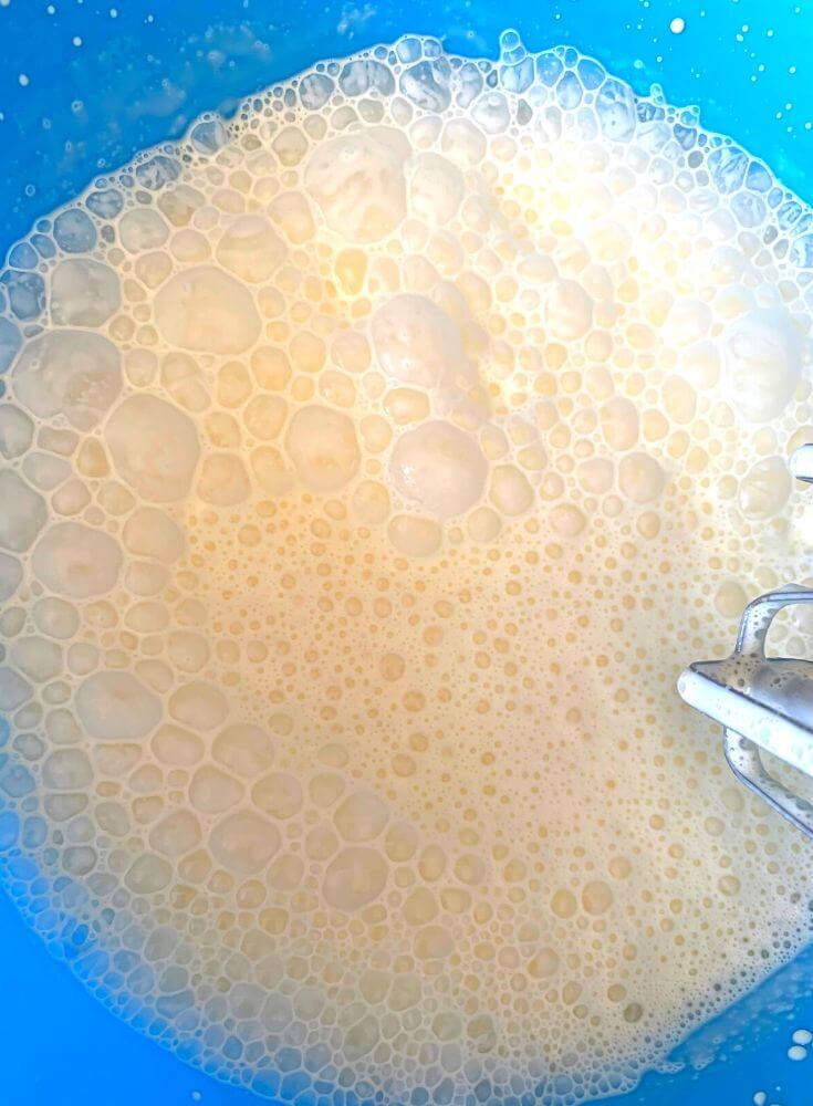 Fresh Cream half beaten