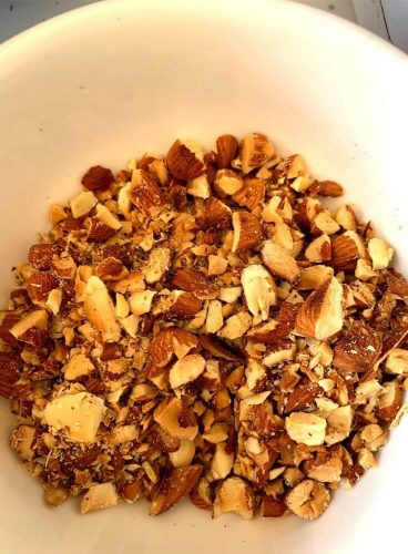 Roasted and Lightly Crushed Almonds