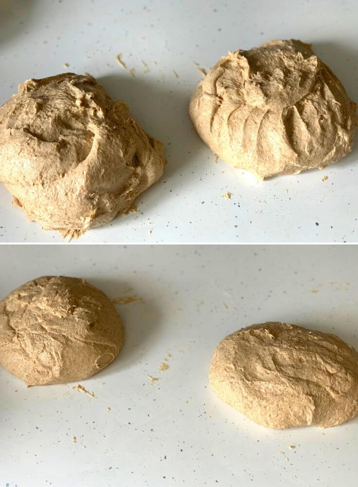 Divide Preshaping of the Dough