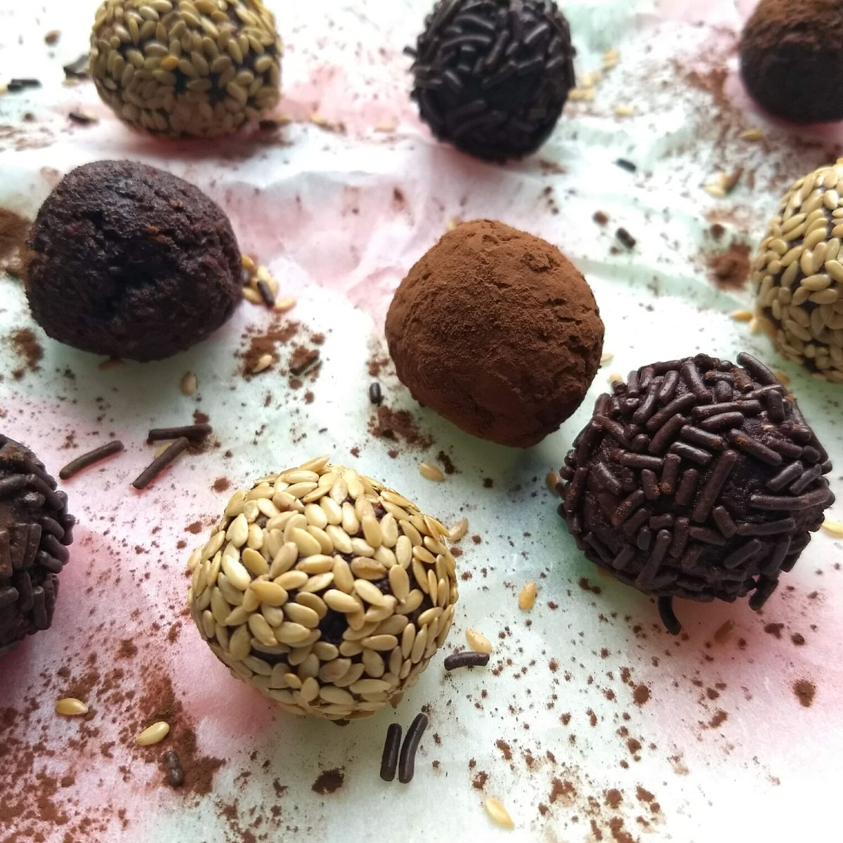 Beetroot and Dates Energy Bites