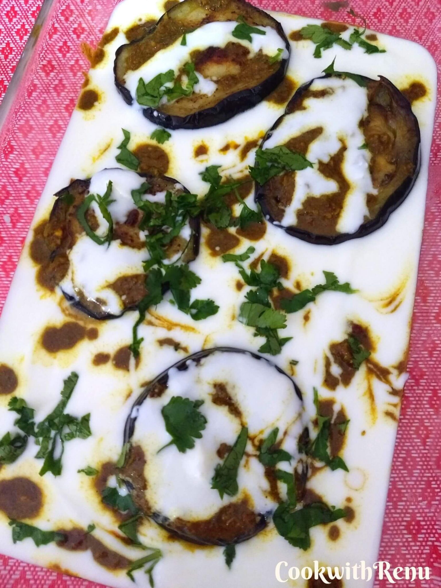 Dahi wale Baingan Eggplant in Yogurt Sauce Cook With Renu