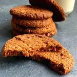 Buckwheat Oats cookies are eggless, gluten-free and nut-free melt in mouth cookies. Crunchy on the outside and soft on inside.
