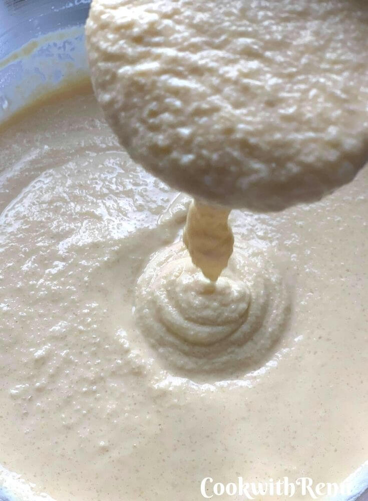 Consistency of Batter for Chilka Roti