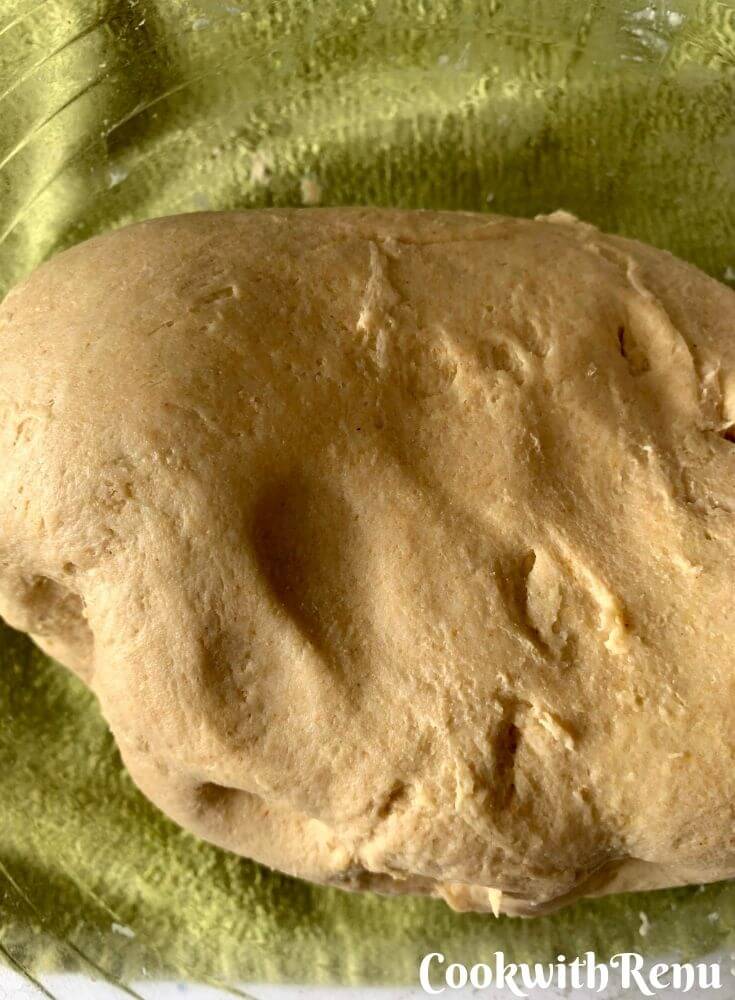 The dough being rested