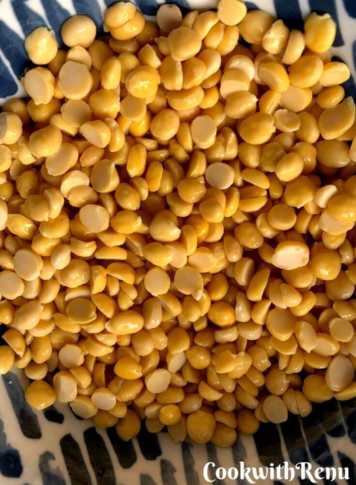 Soaked Chana Dal