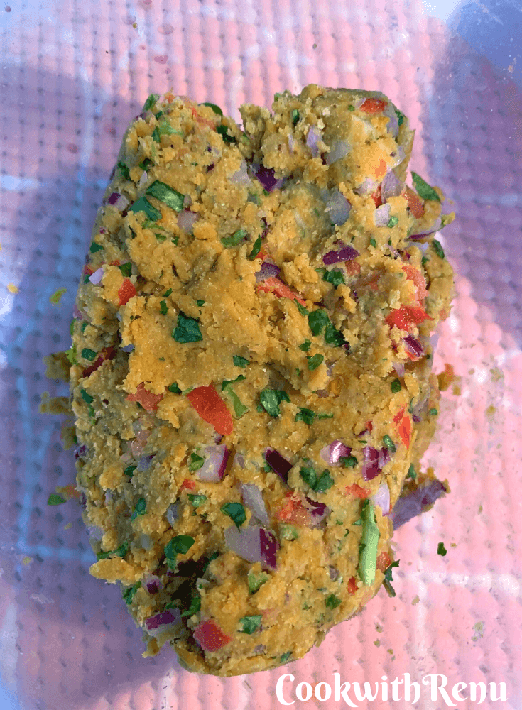 The dough being done and set to rest for 10 minutes