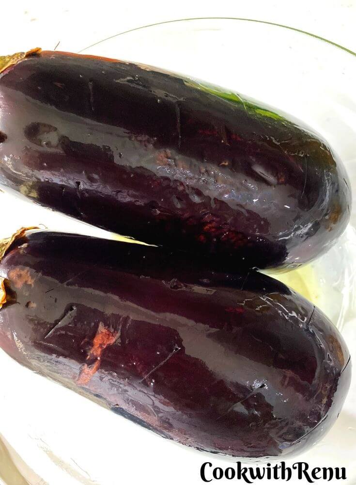 Eggplants Ready to be cooked