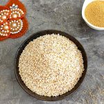 Puffed Amaranth or Popped Rajgira is easy to make gluten free snack that is popped similar to popcorn and consumed as is or in various recipes.