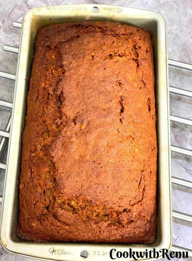 Just out of the oven