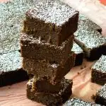 Whole Wheat kale brownies are dangerously delicious, addictive, and fudgy brownies enjoyed along with a cup of coffee or best as a sizzling dessert.