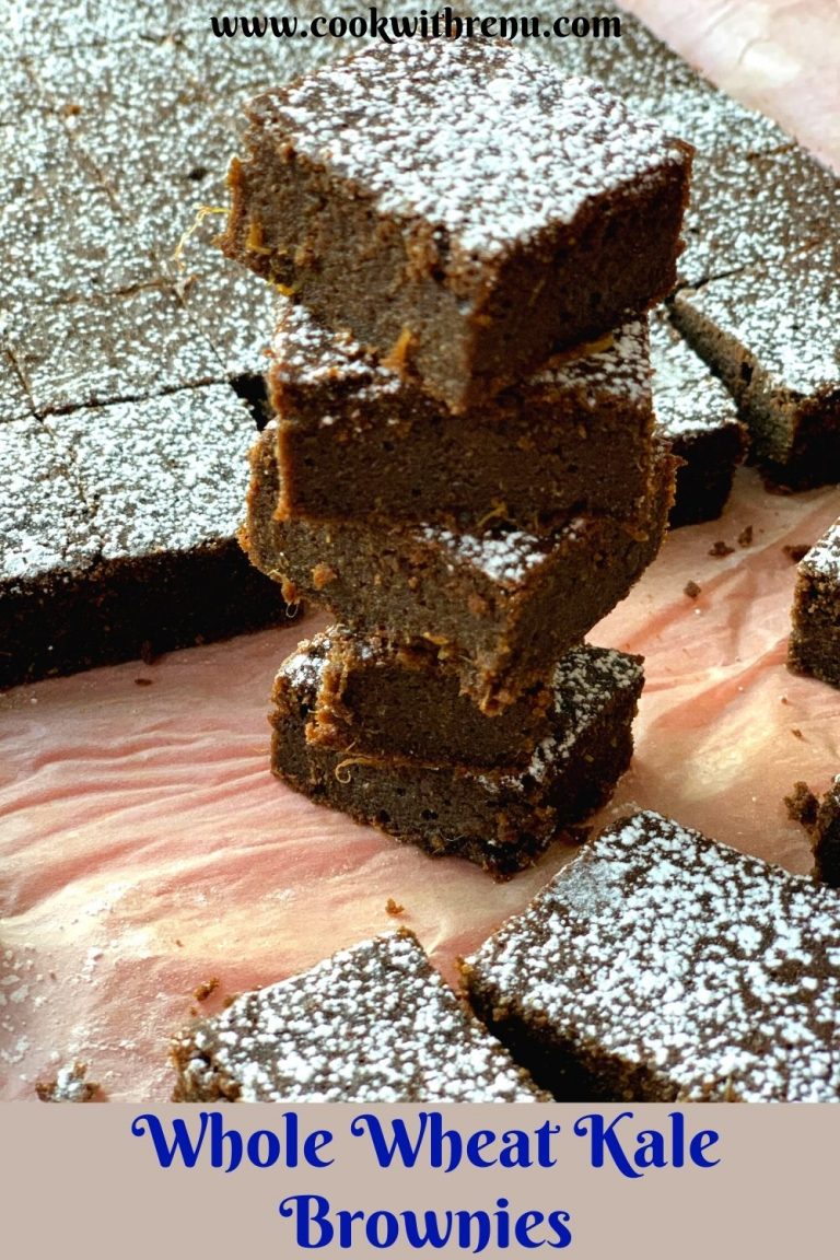 Whole Wheat Kale Brownies Cook With Renu