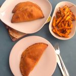 Whole wheat Vegetarian Calzones is a simple or delicious meal or a party idea for your kids, which is loaded with veggies and cheese.