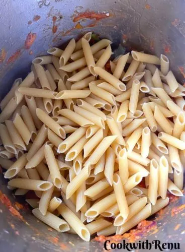 Adding Pasta in the Instant Pot