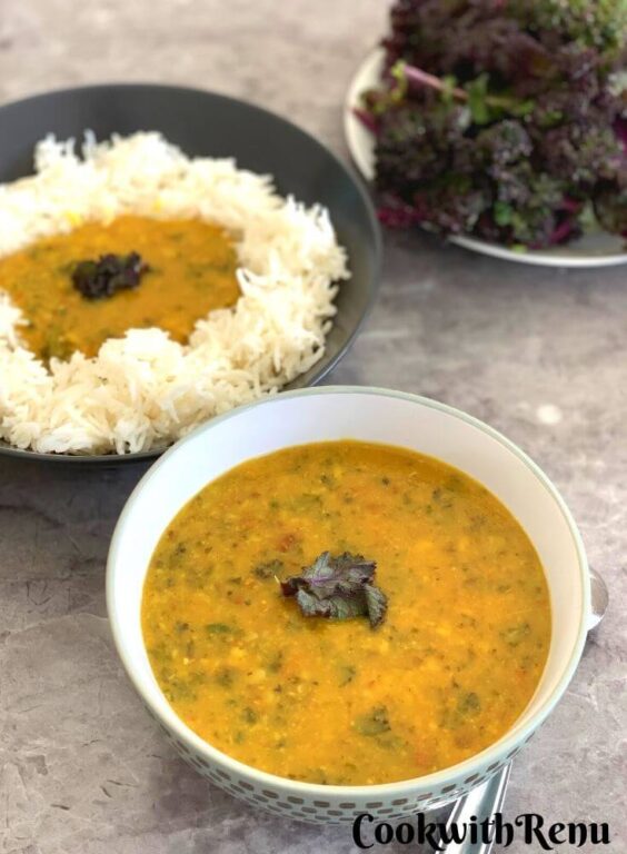 Kale Toor Dal (Pressure Cooker & Instant Pot method) Cook With Renu