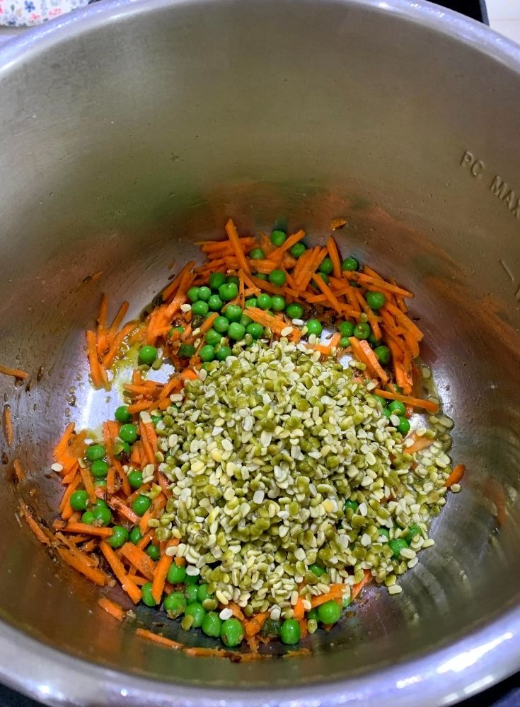 Adding of Green Dal