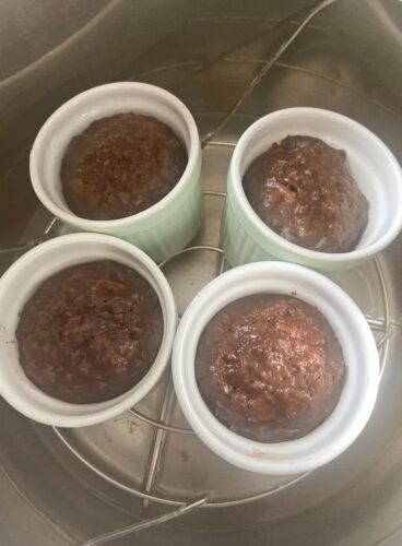 Mug Cakes done in Instant Pot