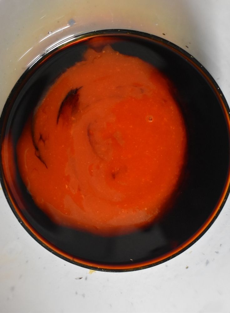 Sauce for coating the Tofu