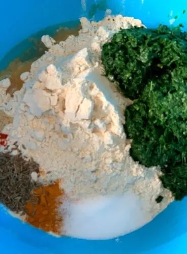 Flour, Kale & Spice mix for Kale Paratha
