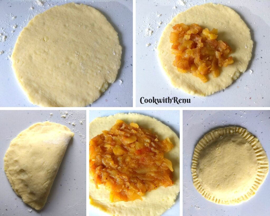 Making of Potato Apple Bread