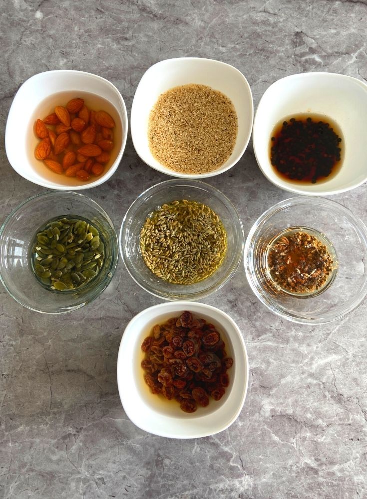 Soaked Nuts & Spices