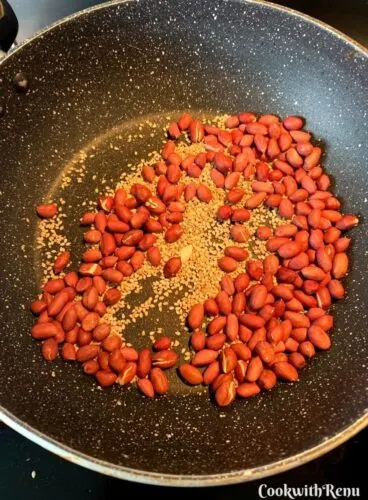 Roasted Peanuts and Sesame seeds