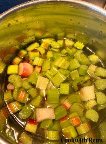 Blanching Celery and Rhubarb