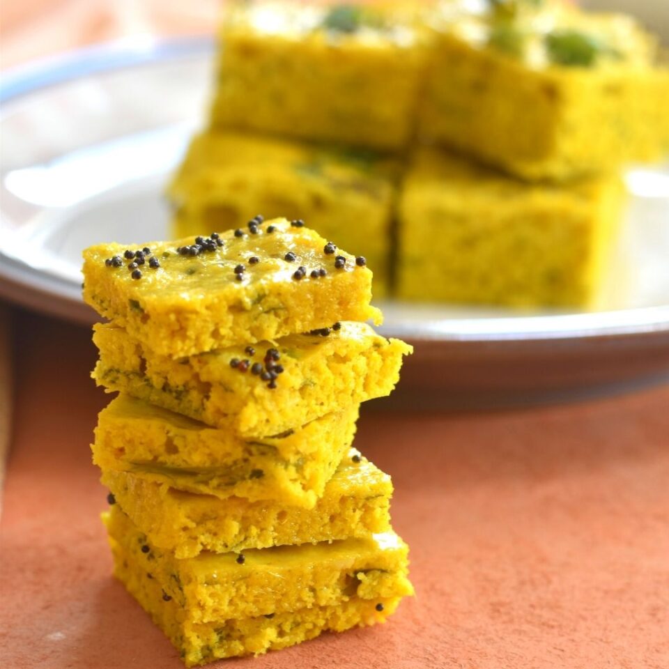 Foxtail Millet Dhokla (Steamed Millet Cake) Cook With Renu