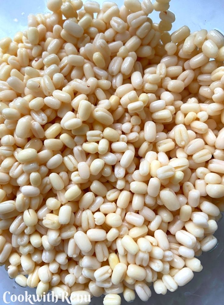 Soaked Dal (Black Gram)